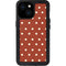 Neutral Polka Dots iPhone 15 Waterproof Case