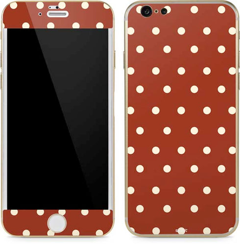 Neutral Polka Dots iPhone 6/6s Skin