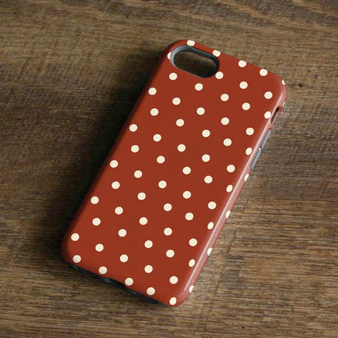 Neutral Polka Dots iPhone 7 Pro Case