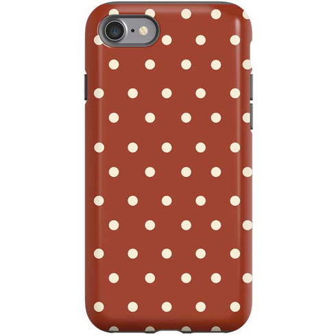 Neutral Polka Dots iPhone SE (2nd & 3rd Gen) Pro Case