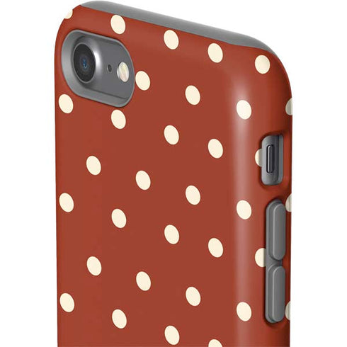 Neutral Polka Dots iPhone SE (2nd & 3rd Gen) Pro Case