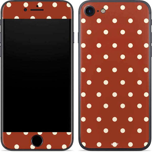 Neutral Polka Dots iPhone SE (2nd & 3rd Gen) Skin