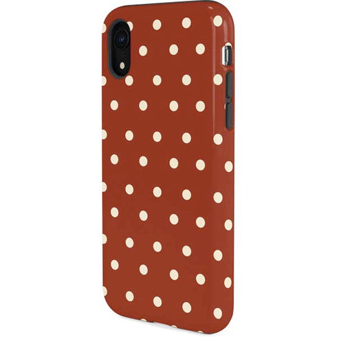 Neutral Polka Dots iPhone XR Pro Case