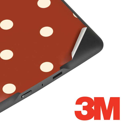Neutral Polka Dots Amazon Kindle Skin