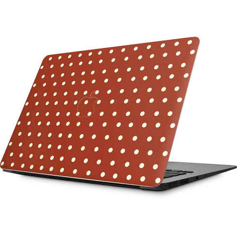 Neutral Polka Dots Apple MacBook Skin