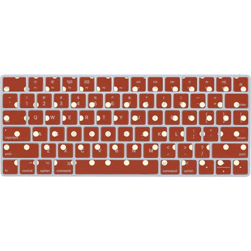 Neutral Polka Dots Magic Keyboard Skin
