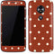 Neutral Polka Dots Moto E5 Play Skin