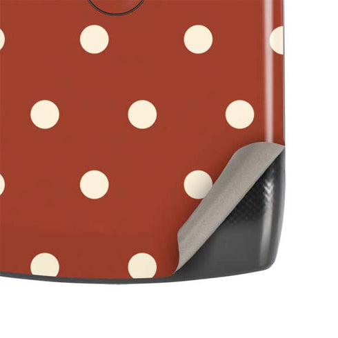 Neutral Polka Dots Motorola RAZR Skin