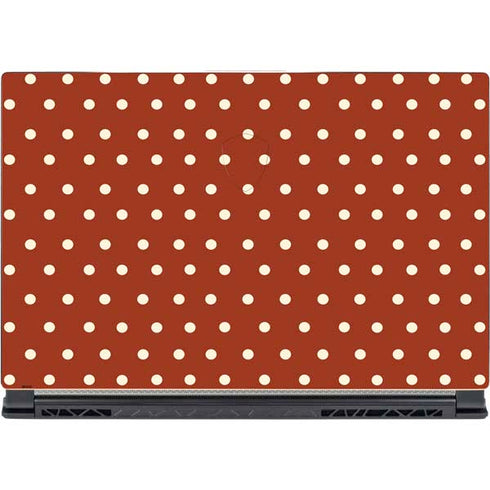 Neutral Polka Dots MSI GS65 Stealth Laptop Skin