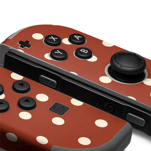 Neutral Polka Dots Nintendo Joy-Con (L/R) Controller Skin