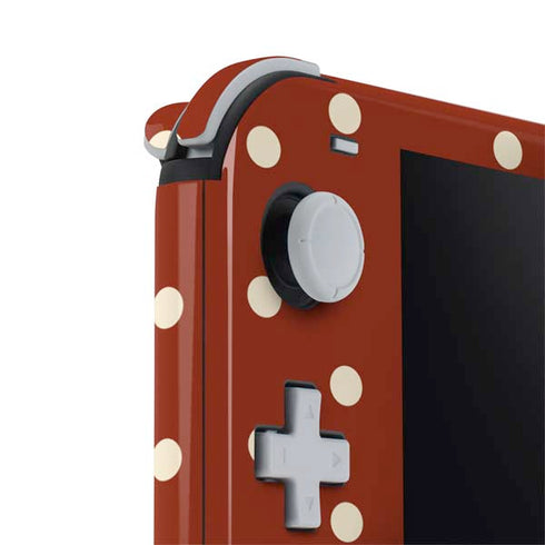 Neutral Polka Dots Nintendo Switch Lite Skin