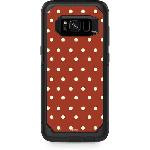Neutral Polka Dots Otterbox Commuter Galaxy Skin