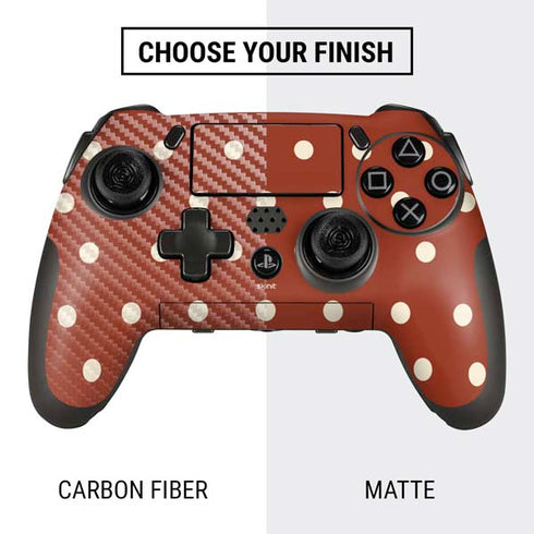 Neutral Polka Dots PlayStation Scuf Vantage 2 Controller Skin