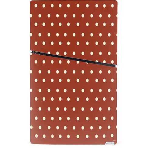 Neutral Polka Dots PS5 Slim Digital Edition Bundle Skin