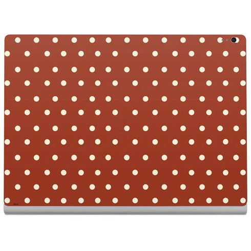 Neutral Polka Dots Surface Book 2 13.5in Skin