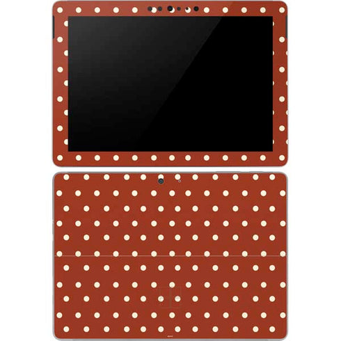 Neutral Polka Dots Surface Go Skin