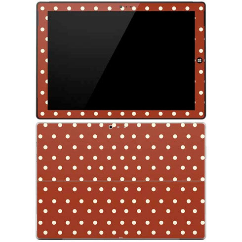 Neutral Polka Dots Surface Pro 3 Skin