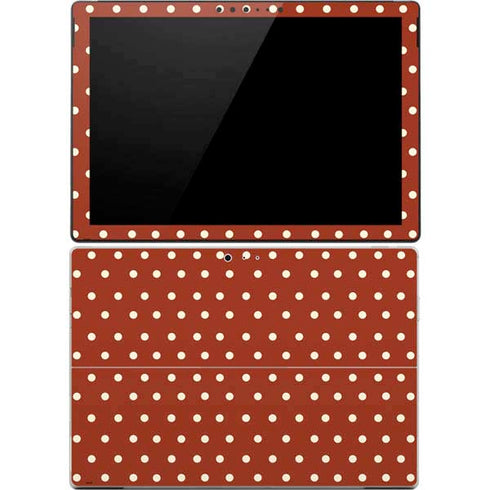 Neutral Polka Dots Surface Pro 4 Skin