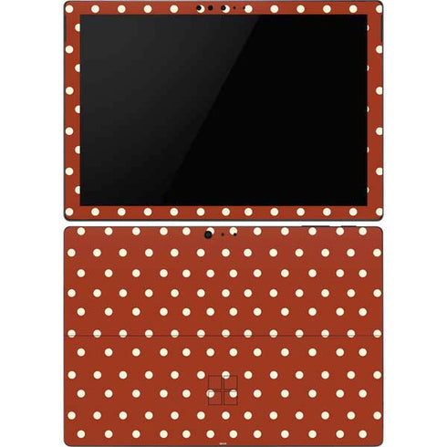 Neutral Polka Dots Surface Pro 6 Skin