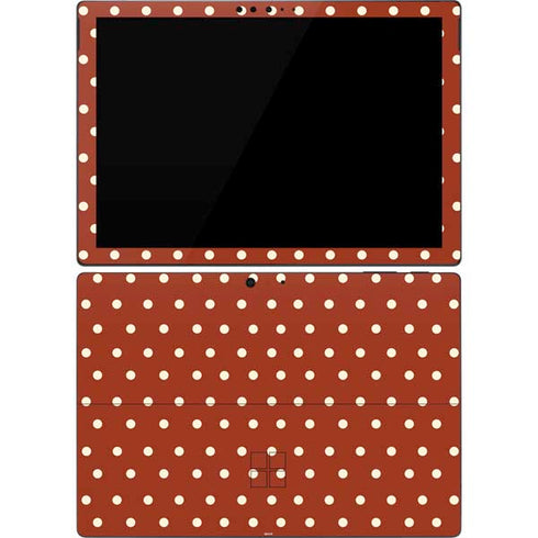 Neutral Polka Dots Surface Pro 7 Skin