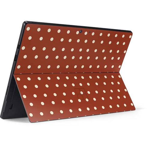 Neutral Polka Dots Surface Pro 7 Skin