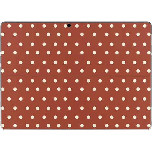 Neutral Polka Dots Surface Pro 8 Skin