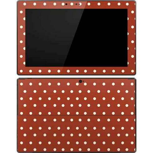 Neutral Polka Dots Surface Pro Tablet Skin