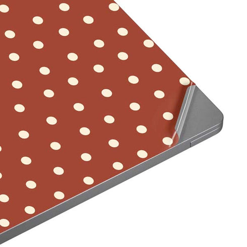 Neutral Polka Dots Universal Laptop 15in (12.2 x 8.8in) Skin