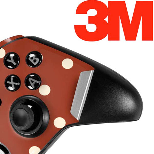 Neutral Polka Dots Xbox One Elite Controller Skin