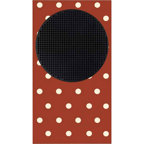 Neutral Polka Dots Xbox Series S Bundle Skin