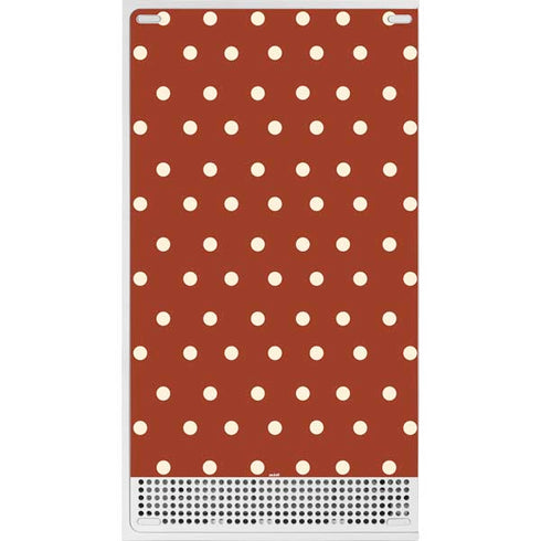 Neutral Polka Dots Xbox Series S Bundle Skin