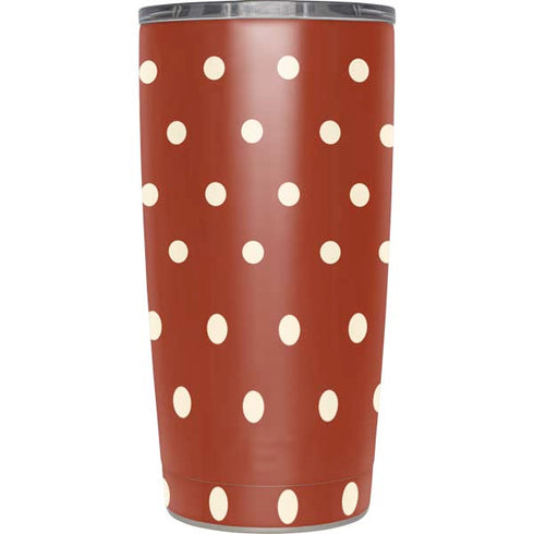Neutral Polka Dots Yeti 20oz Tumbler Skin