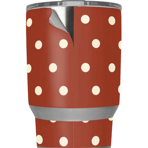 Neutral Polka Dots Yeti 20oz Tumbler Skin