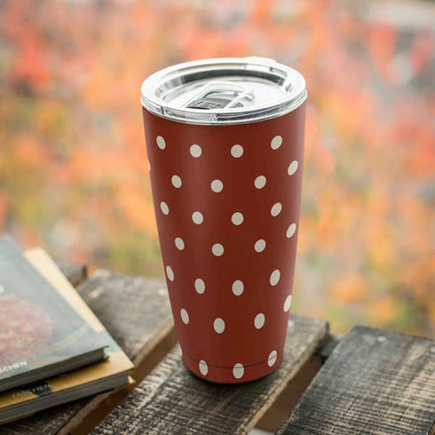 Neutral Polka Dots Yeti 20oz Tumbler Skin