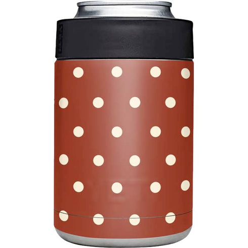 Neutral Polka Dots Yeti Colster Can Insulator Skin