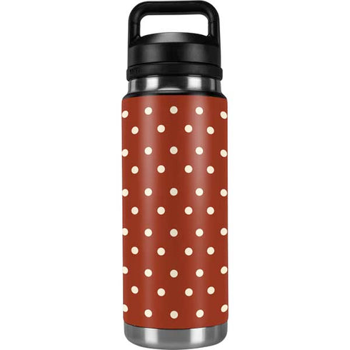 Neutral Polka Dots YETI Rambler 26oz Bottle Skin