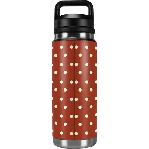 Neutral Polka Dots YETI Rambler 26oz Bottle Skin