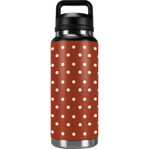 Neutral Polka Dots YETI Rambler 36oz Bottle Skin