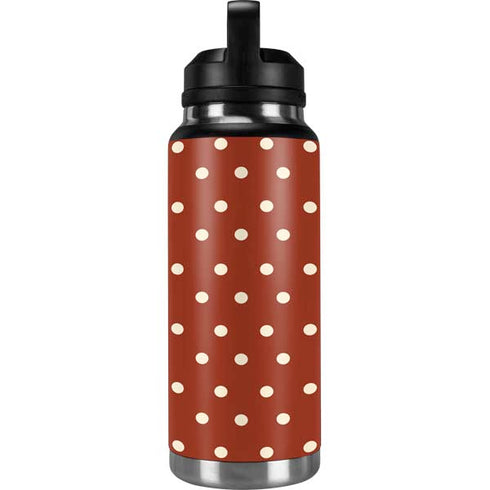 Neutral Polka Dots YETI Rambler 36oz Bottle Skin