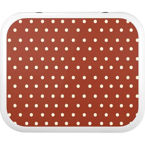 Neutral Polka Dots YETI Roadie 24 Hard Cooler Skin