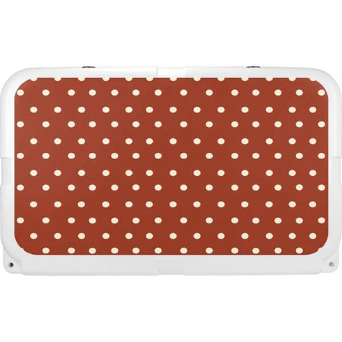 Neutral Polka Dots YETI Tundra 45 Hard Cooler Skin