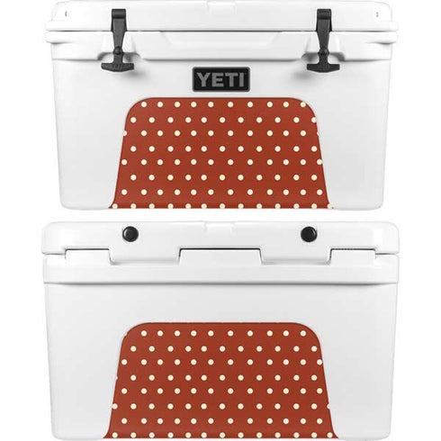 Neutral Polka Dots YETI Tundra 45 Hard Cooler Skin