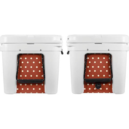Neutral Polka Dots YETI Tundra 75 Hard Cooler Skin