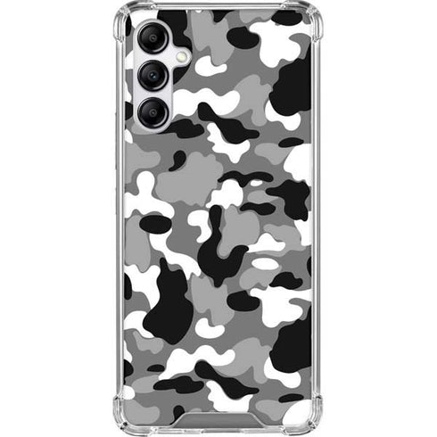 Neutral Street Camo Galaxy A14 5G Clear Case