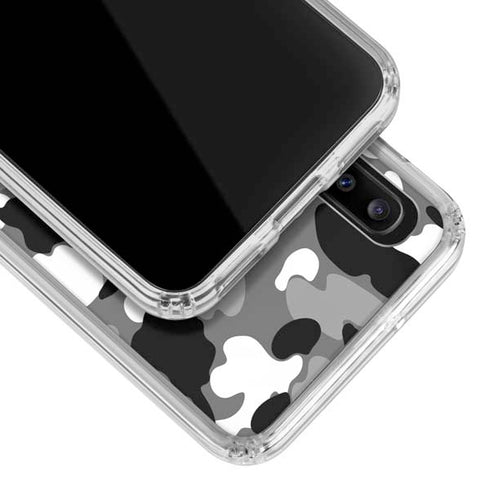 Neutral Street Camo Galaxy A30 Clear Case