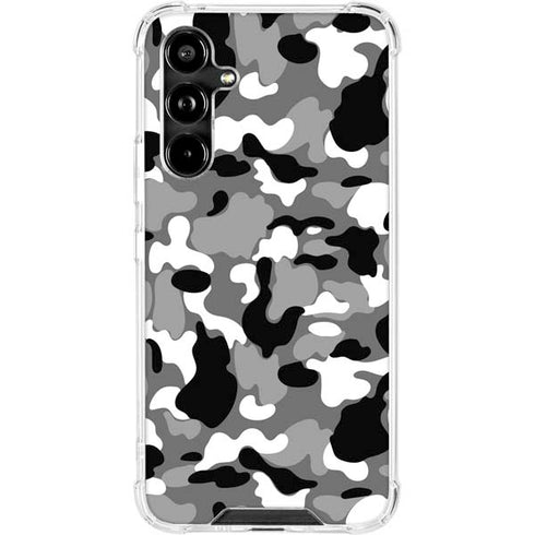Neutral Street Camo Galaxy A54 5G Clear Case