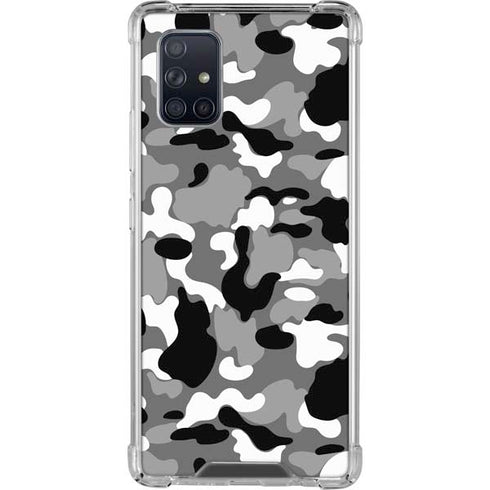 Neutral Street Camo Galaxy A71 5G Clear Case