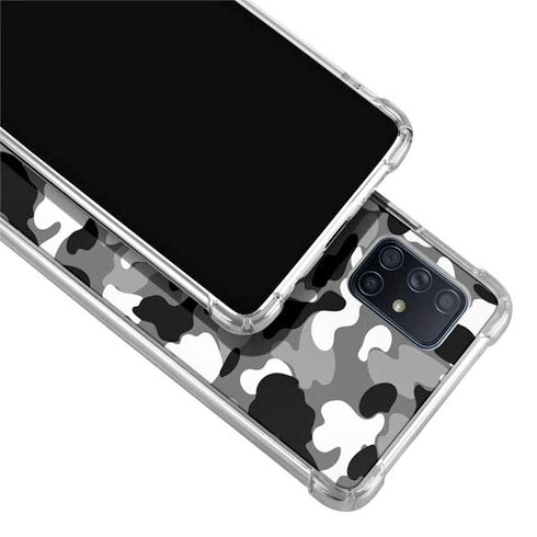 Neutral Street Camo Galaxy A71 5G Clear Case