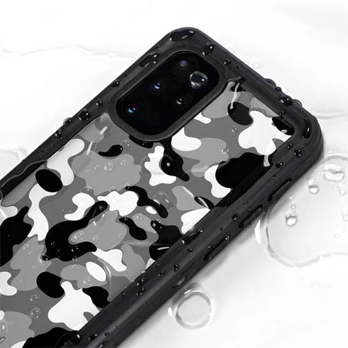 Neutral Street Camo Galaxy S20 Plus Waterproof Case