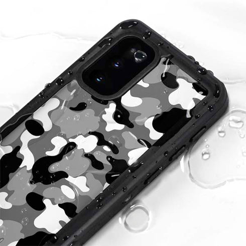Neutral Street Camo Galaxy S20 Waterproof Case